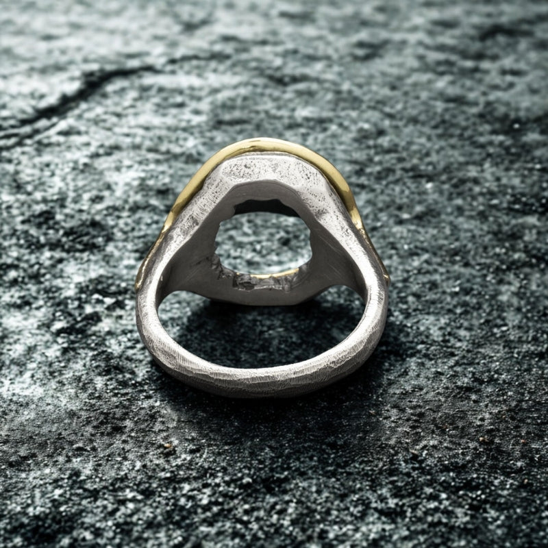 Void Circle Two-Tone Ring