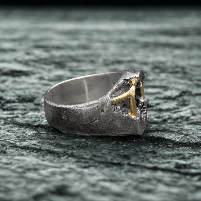 Fusion Constructed Two-Tone Ring