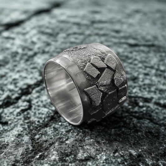 Customized Handmade Sterling Silver Band