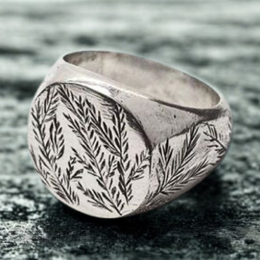 Wheat Signet Ring