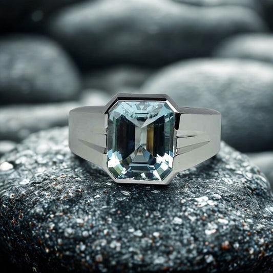 Aquamarine Ring